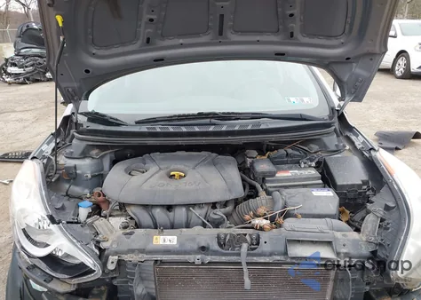 2013 Hyundai Elantra Gls from USA, damaged, VIN KMHDH4AE1DU705721